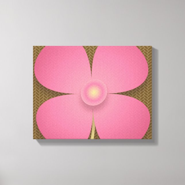 Vårblomma Canvastryck (Framsida)