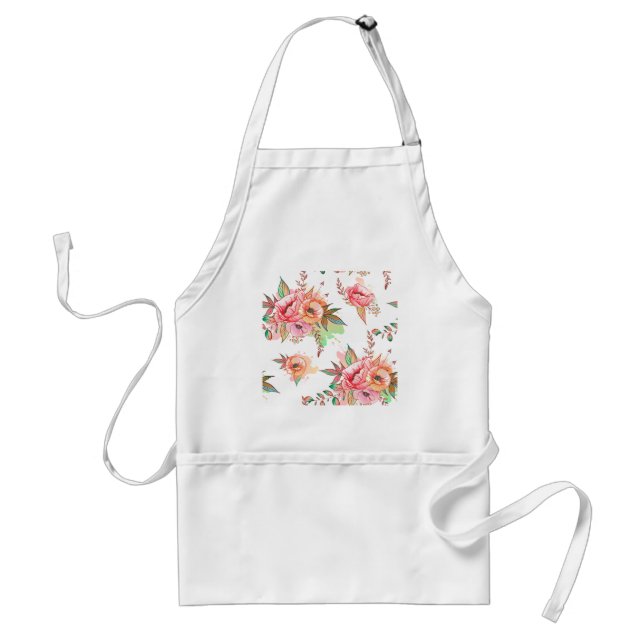 vårblomma förkläde (Framsidan)