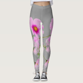 Vårblommadamasker Leggings