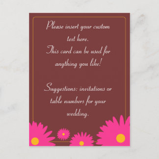 Vårblommande vykort