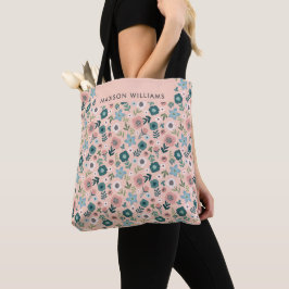 Vårblommig Narciss Krukväxt Totebag Tygkasse