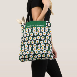 Vårblommig Narciss Krukväxt Totebag Tygkasse