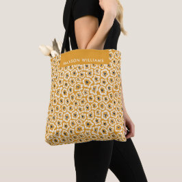 Vårblommig Narciss Krukväxt Totebag Tygkasse