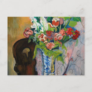 Vårblommor, 1928 av Suzanne Valadon Vykort