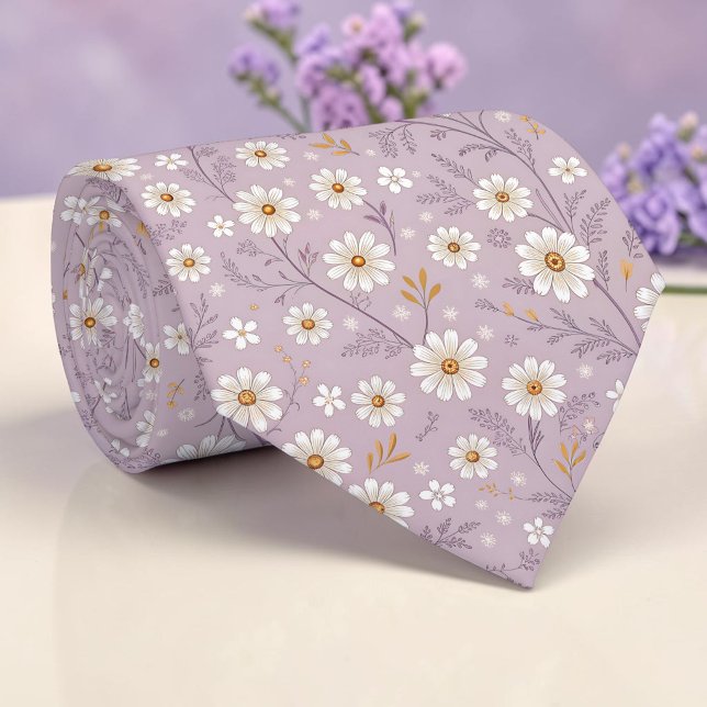 Vårblommor Blommig halsduk Tie Slips (Skapare uppladdad)