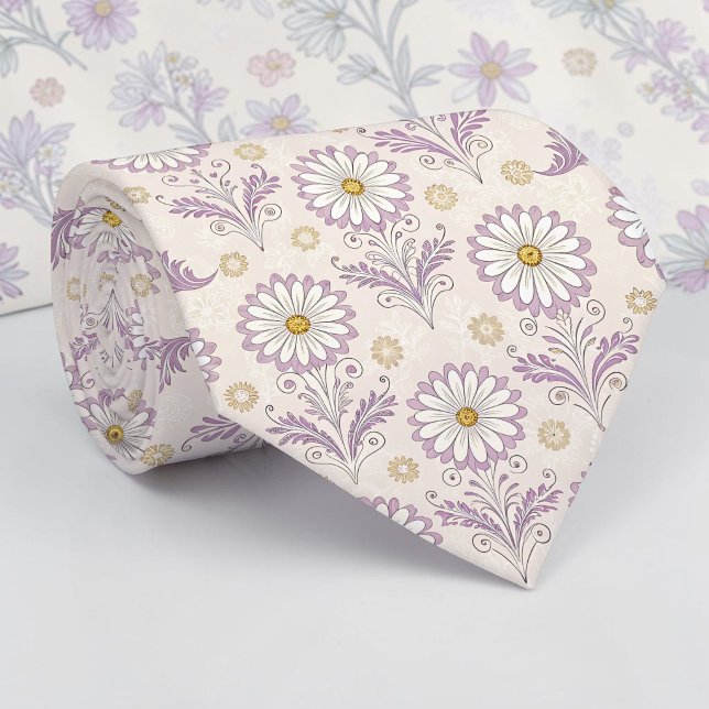 Vårblommor Blommig halsduk Tie Slips (Skapare uppladdad)