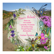 Vårblommor & fjärilsflickor