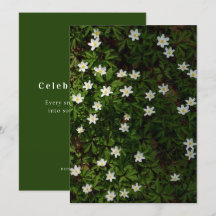 Vårblommor för Earth Day-kort