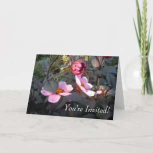 Vårblommor Inbjudan