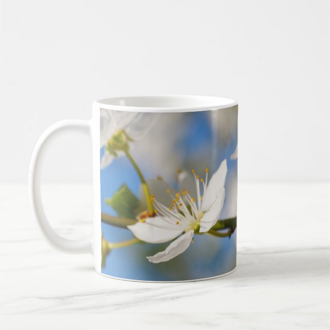 vårblommor kaffemugg (Vänster)