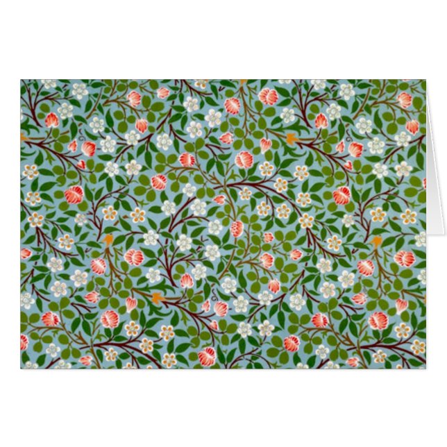 Vårblommor OBS Kort (Framsidan Horizontal)
