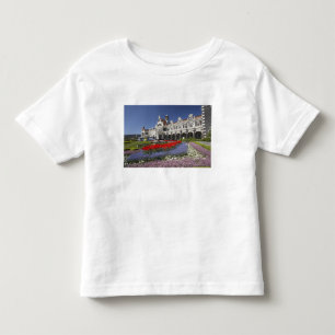 Vårblommor och historisk järnvägsstation, tee shirt