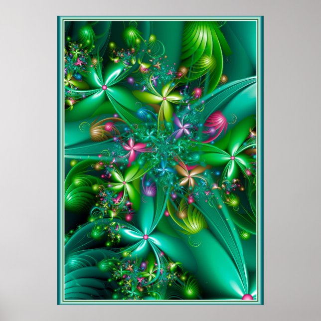 Vårblommor Poster (Framsidan)