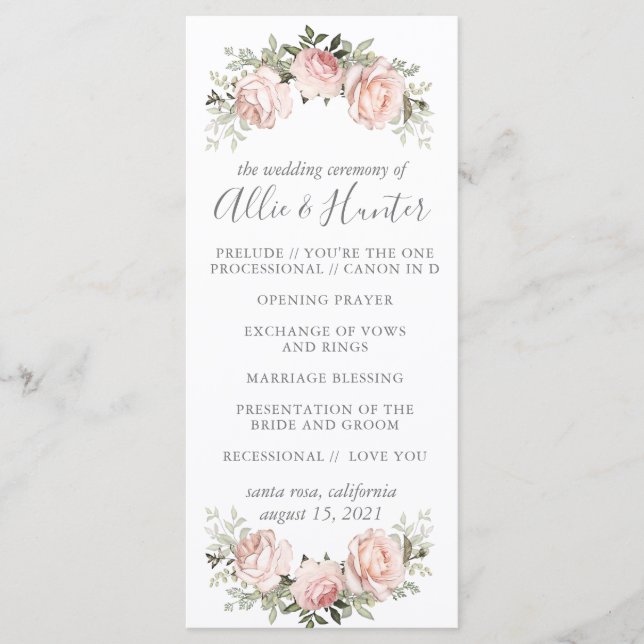 Vårblommor Program (Framsida)