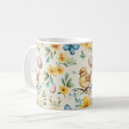 Vårblomning Påsk 1 Kaffemugg