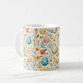 Vårblomning Påsk 2 Kaffemugg