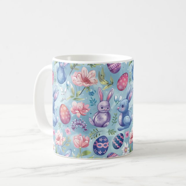 Vårblomning Påsk 5 Kaffemugg (Framsida vänster)