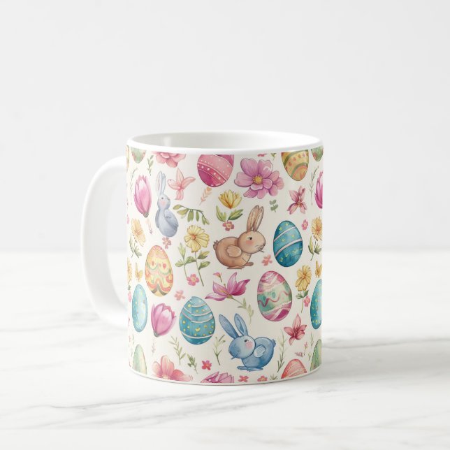 Vårblomning Påsk 6 Kaffemugg (Framsida vänster)