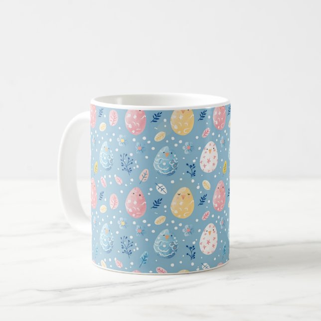 Vårblomning Påsk 8 Kaffemugg (Framsida vänster)