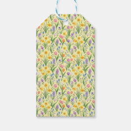 Vårblomning Utbrottsmönster Presentetikett