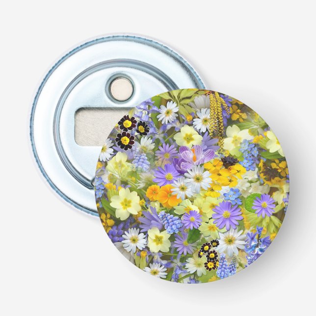 Vårblomssmash Flasköppnare (Framsidan)
