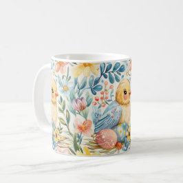 Vårblomster påsk 7 kaffemugg