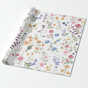 Vårblomsteräng Blomsterträdgård Grönska Presentpapper