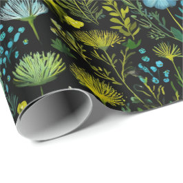 Vårblomsteräng Blomsterträdgård Grönska Presentpapper