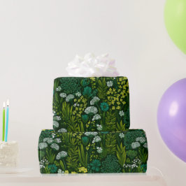 Vårblomsteräng Blomsterträdgård Grönska Presentpapper