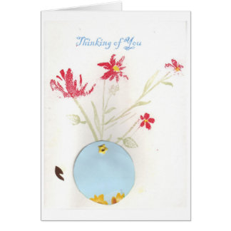 Vårbukett 5 hälsningskort