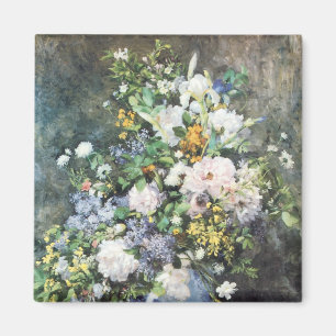 Vårbukett av Pierre Renoir, Återgivande blommor Magnet