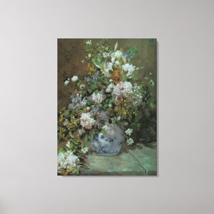 Vårbukett av Pierre Renoir, Återgivna blommor Canvastryck