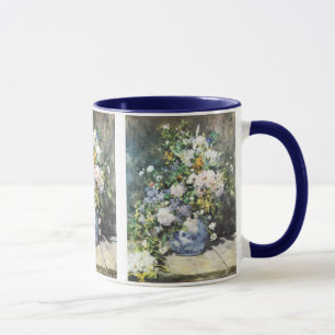 Vårbukett av Pierre Renoir, Vintageblommor Mugg