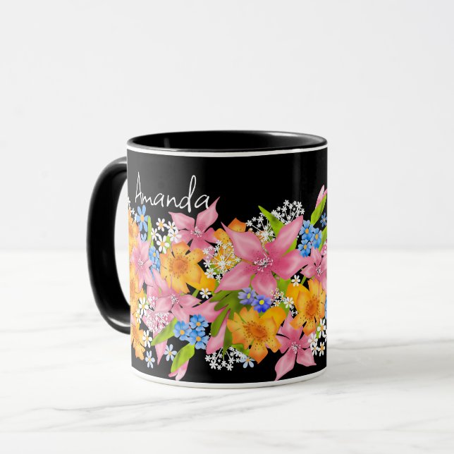 Vårbukett Mugg (Framsida vänster)
