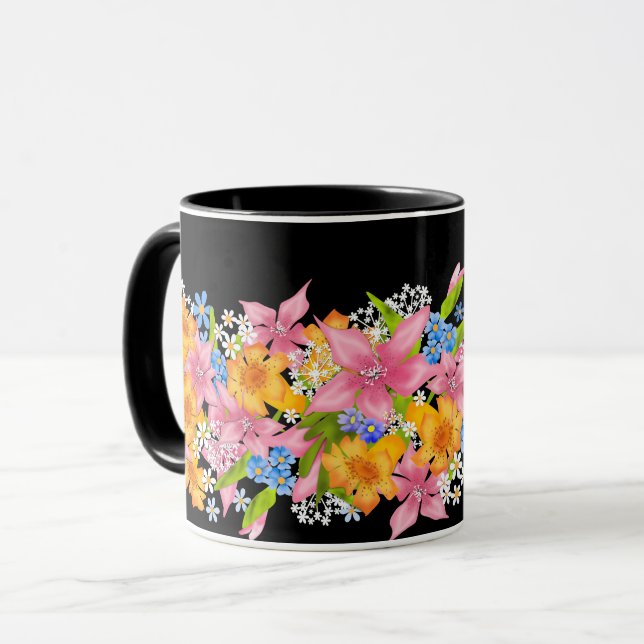 Vårbukett Mugg (Framsida vänster)