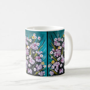 Vårbukettmålning av Alfred Fox Kaffemugg