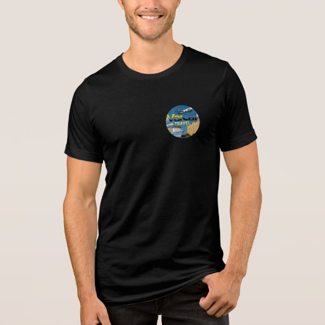 Varcal Travel Explorer Tee - Your Journey Awaits! (Framsida)