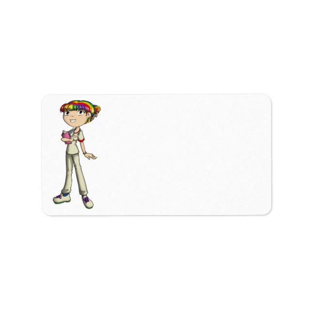 Vård Adressetikett (Framsidan)