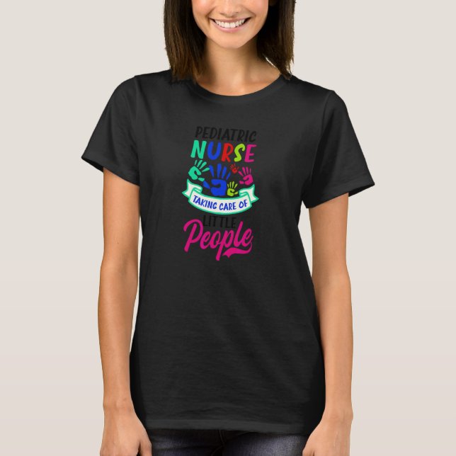 Vård av små barn t shirt (Framsida)