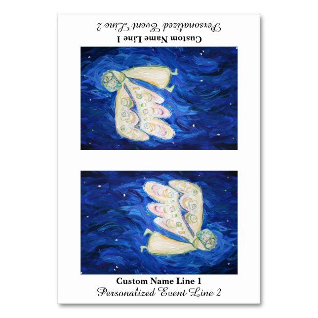 Vård av Soul Angel Bord Tält-kortet Bordsnummer (Framsidan)