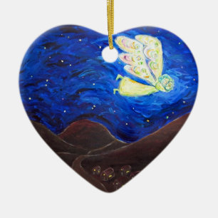 Vård av Soul Angel med Baby Art Gift Ornament