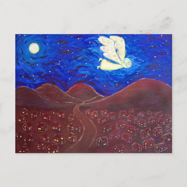 Vård av Soul Angel-vykort Vykort (Framsida)