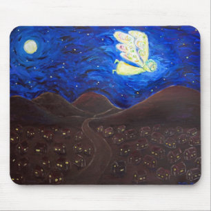 Vård av Soul Guardian Angel Art Mousepad Musmatta