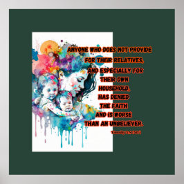 Vård för familjen: En grundläggande trosbekännelse Poster