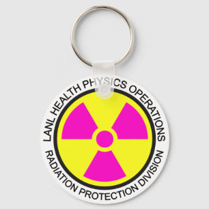 Vård- fysik Keychain för LANL Nyckelring