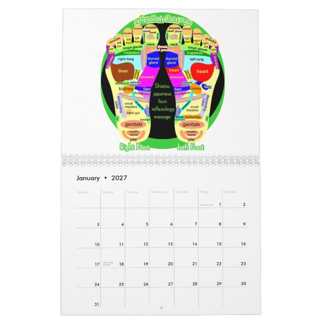 vård- japan kalender (Jan 2027)