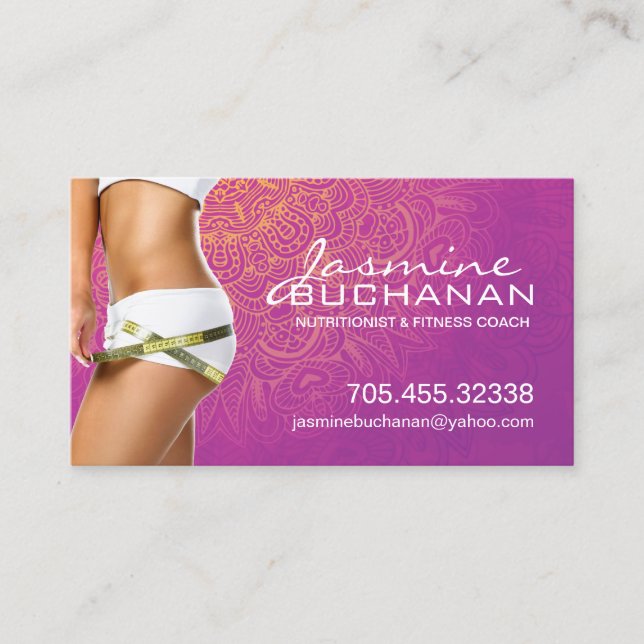 Vård- och hälsavisitkortmall visitkort (Framsida)