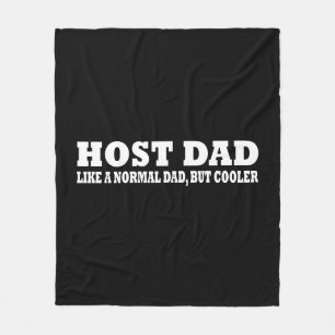 Värd pappa som ett normalt pappa men kylare fleecefilt