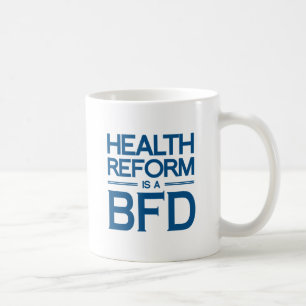 VÅRD- REFORM ÄR EN BFD - .PNG KAFFEMUGG