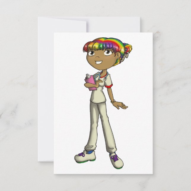 Vård Tack Kort (Framsida)